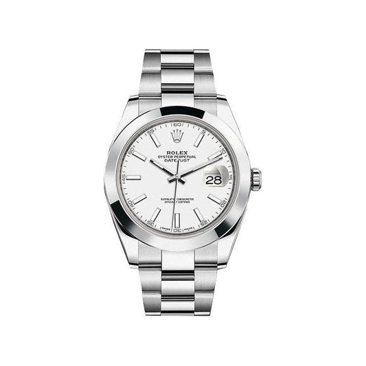 DATEJUST 16200 BLANC POUR HOMME