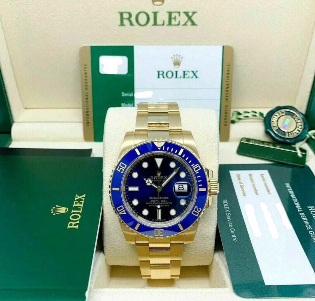 SUBMARINER 116618LB POUR HOMME