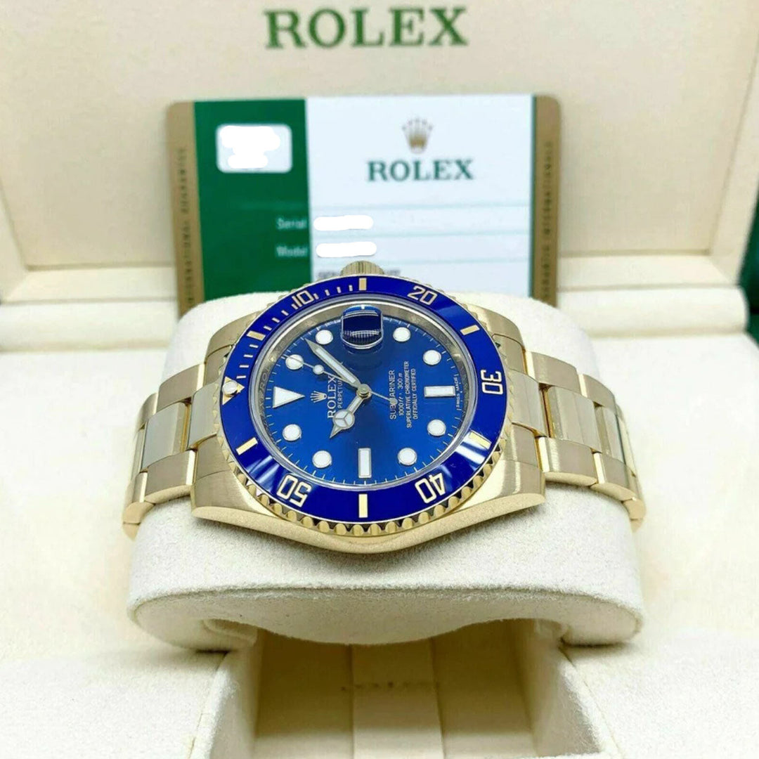 SUBMARINER 116618LB POUR HOMME