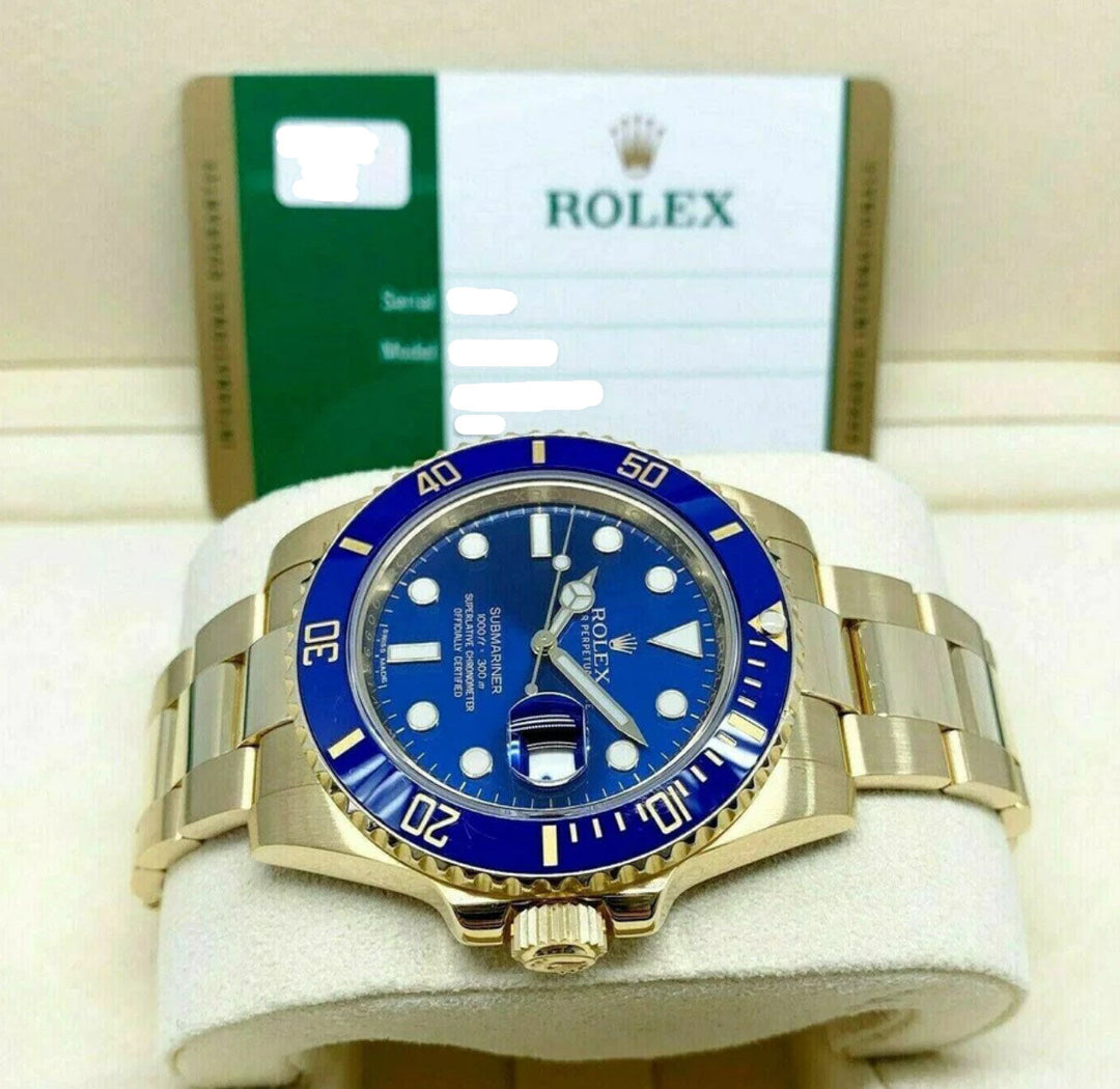 SUBMARINER 116618LB POUR HOMME