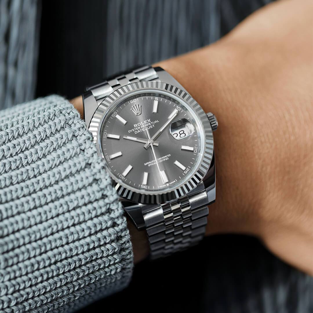 DATEJUST GRIS 126334 POUR HOMME