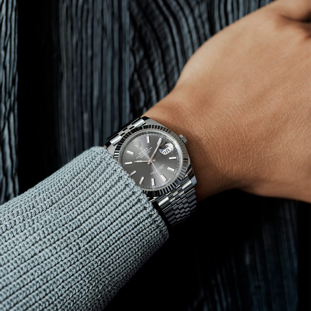 DATEJUST GRIS 126334 POUR HOMME