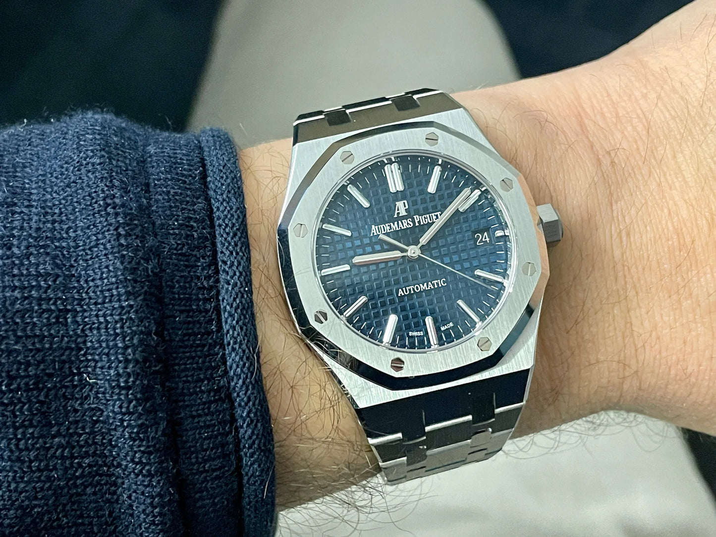 Audemars Piguet royal aok automatique blue dial