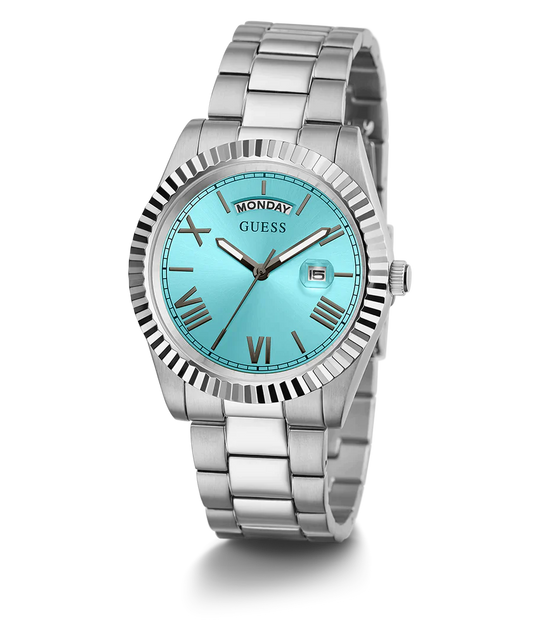 Montre Guess Silver Day-Date Homme GW0265G11