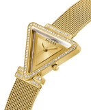GUESS Ladies Triangle doré
