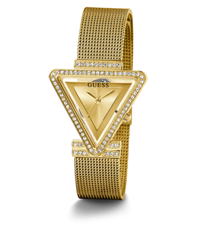 GUESS Ladies Triangle doré