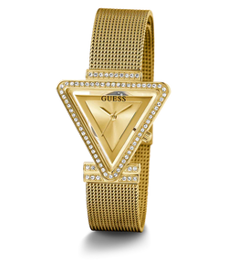 GUESS Ladies Triangle doré