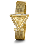 GUESS Ladies Triangle doré