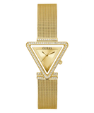 GUESS Ladies Triangle doré