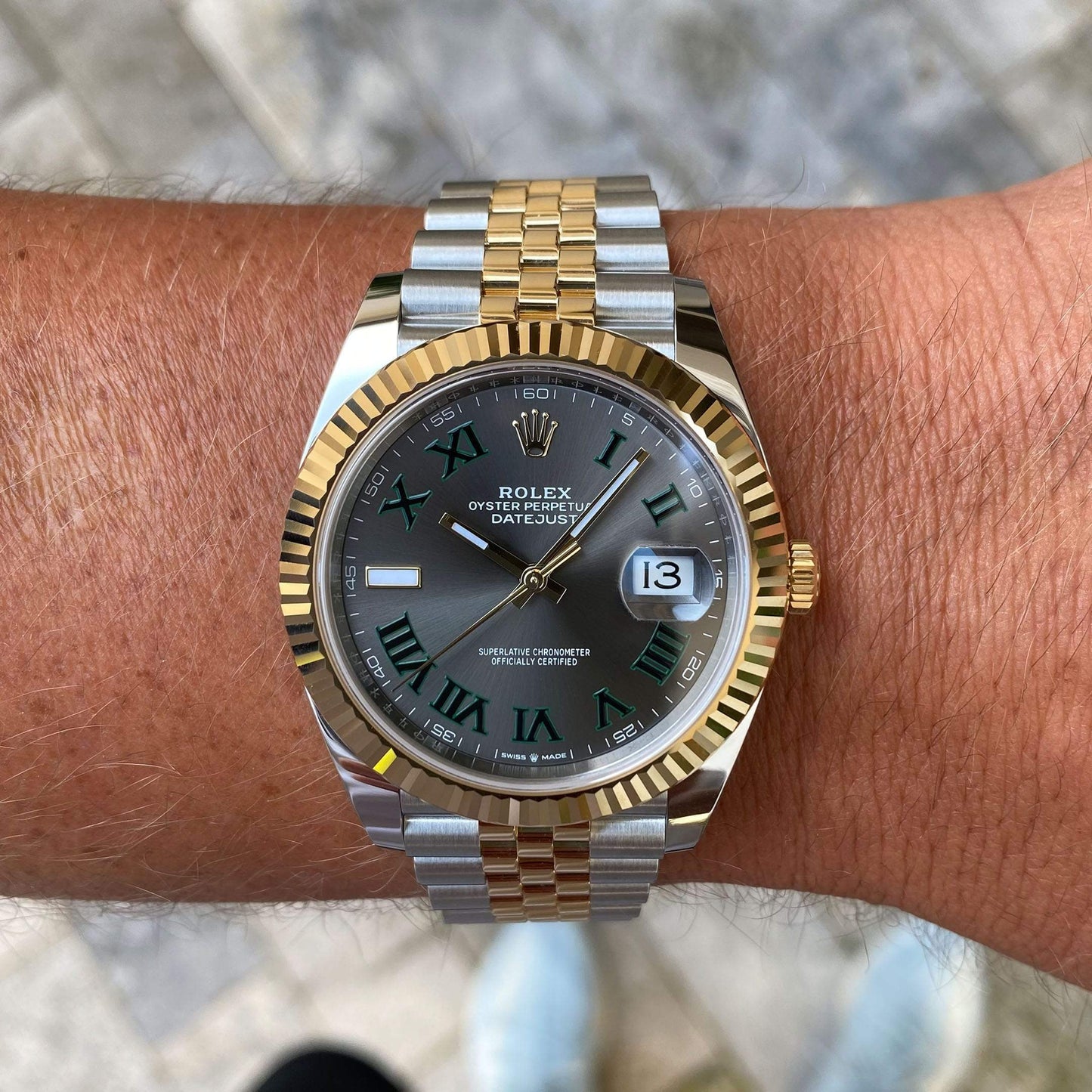 Datejust 126333 41mm jubilé Pour Homme