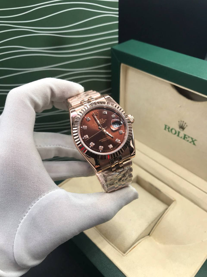 Datejust 36mm Or Rose Pour Femme